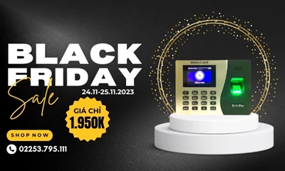 “Ngày Đen Tối - Sale Vô Đối” - Máy Chấm Công Giá Chỉ Còn Dưới 2 Triệu Đồng